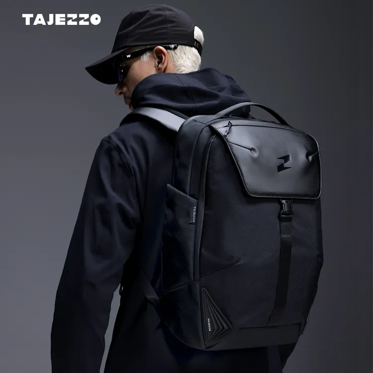 TAJEZZO/探迹者N13简约双肩包男士通勤商旅背包16寸电脑包潮流