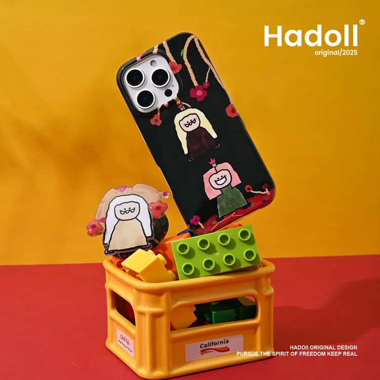 hadoii联名Aee&Cui系列手机壳之我要福开花适用苹果16Promax 1514