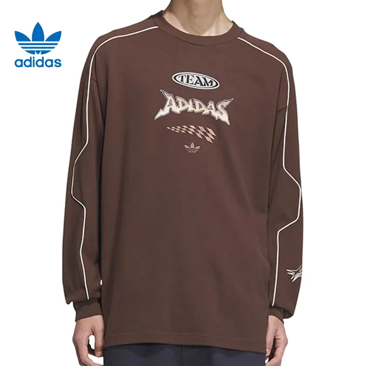 adidas阿迪达斯男子RAC CREW U针织无帽卫衣JM8038