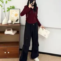 【Q17】好#连帽长袖上衣+休闲裤【套装】