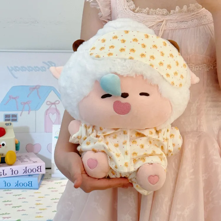 正版喜羊羊与灰太狼公仔懒羊羊玩偶毛绒玩具女生抱睡娃娃生日礼物