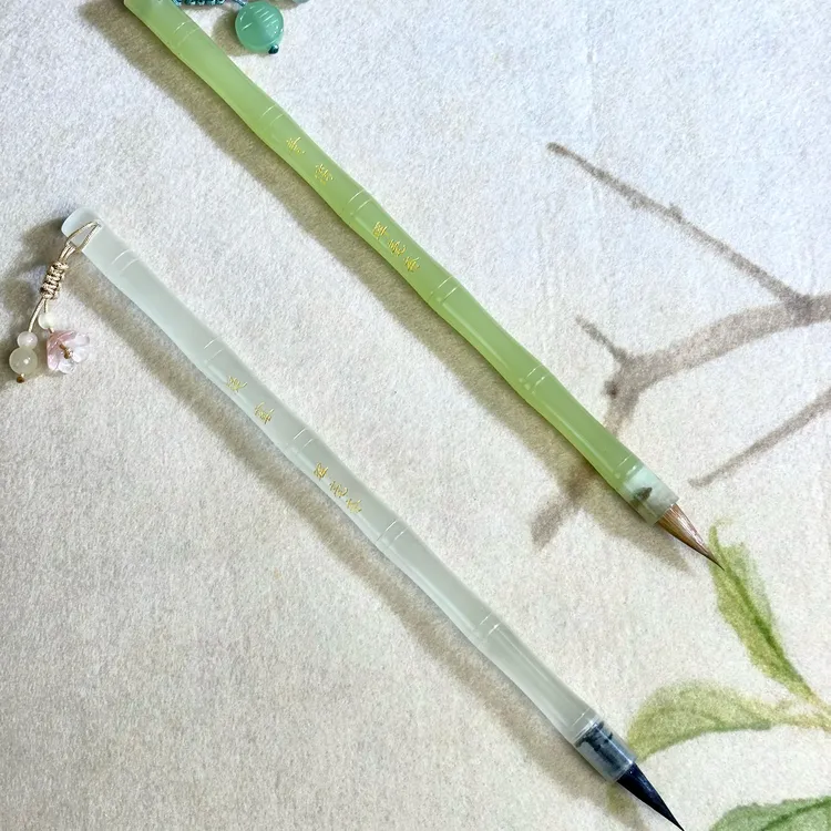 【凝露-青筠】凝露紫毫-青筠狼毫-小楷小行书笔尖弹性足书写利器