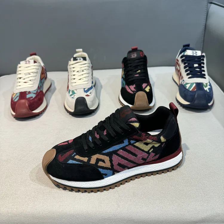 广州迪火男士皮配纳米冰丝莱卡布B5605休闲复古时尚休闲板鞋