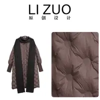 25款白鹅绒中长款羽绒保暖外套羽绒服两件套12066