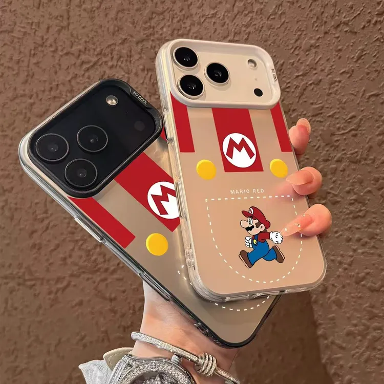 红色马里奥适用于iPhone17新款手机壳