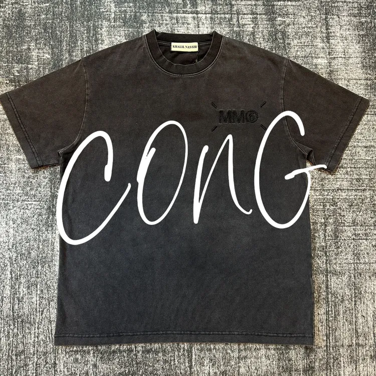(CONG专属）新款重磅炒色短袖男女同款2271