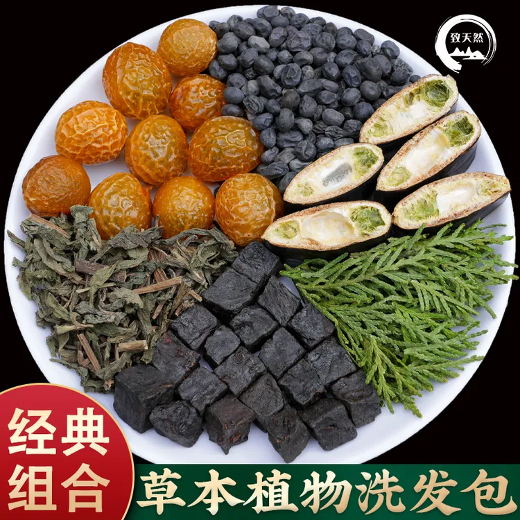 官方旗舰店正品野生侧柏叶秦岭野生新鲜柏树叶洗头侧柏桃胶洗头