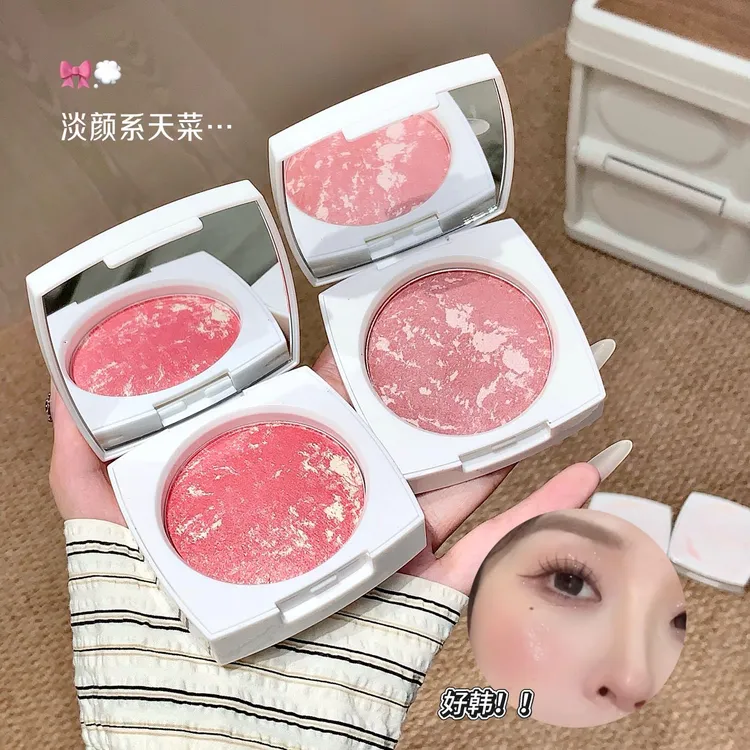 【送腮红刷】烘焙烤粉柔雾五花肉腮红高光一体盘显气色持久提亮肤色