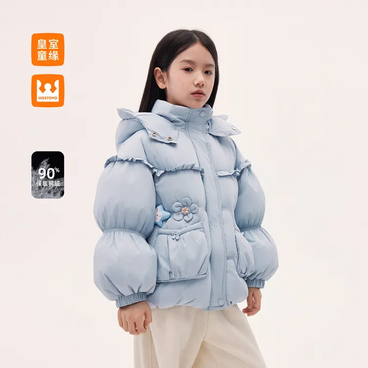 冬季新款女童加厚甜美羽绒服（演出服）17830102019