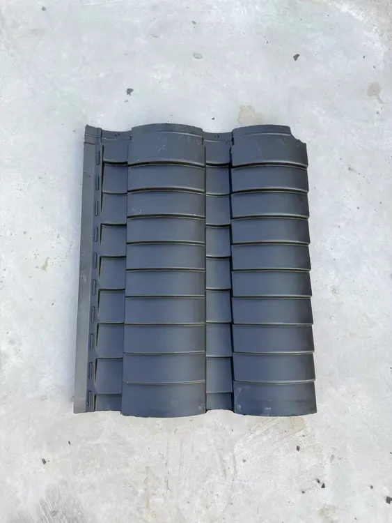 高分子仿古一体小青瓦四合院屋顶琉璃瓦瓦片中式高分子仿古瓦复古