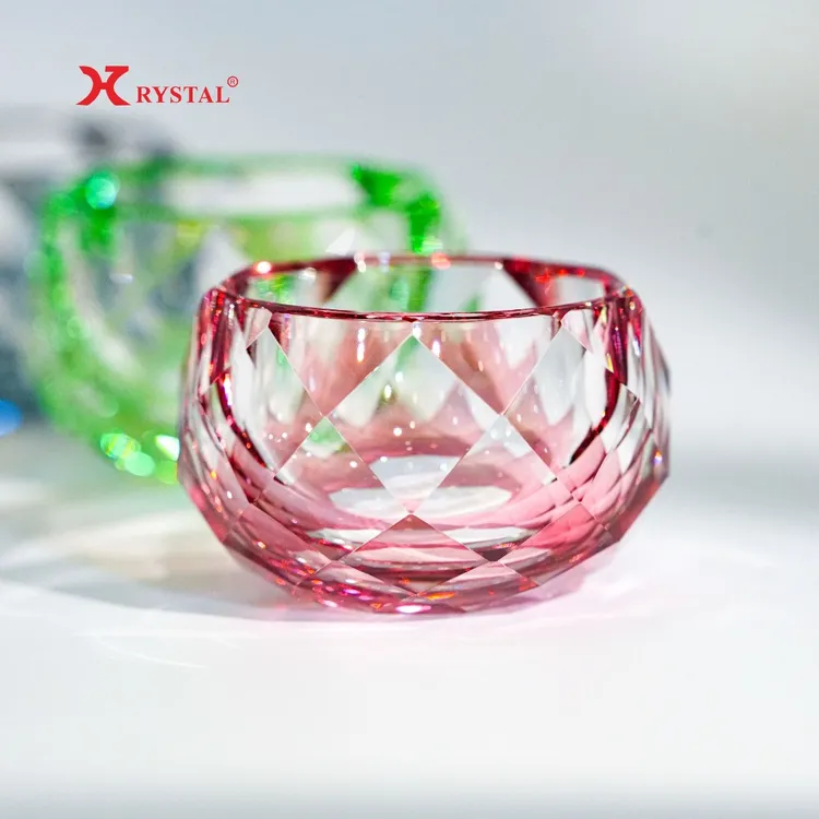 CRYSTAL【多彩茶碗】轻奢极简网红艺术茶杯透明家用创意简约茶杯