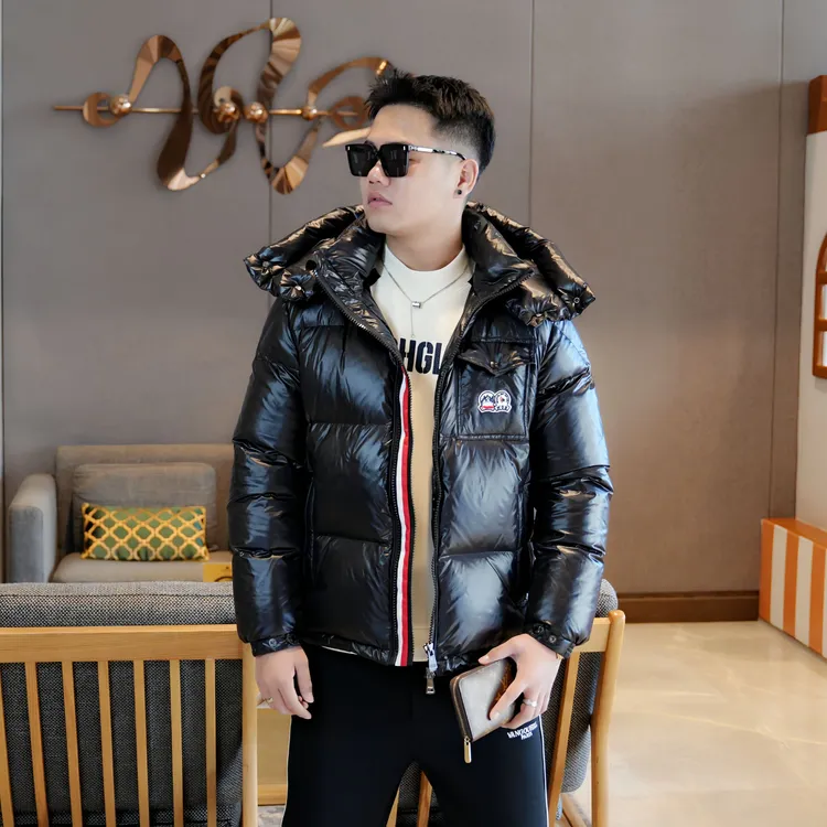 【MOHG】新款白鸭绒秋冬奢侈羽绒服立领高端白鸭绒男休闲羽绒服