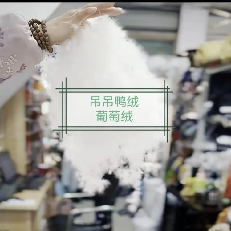 羽绒服羽绒被辅料吊吊鸭绒
