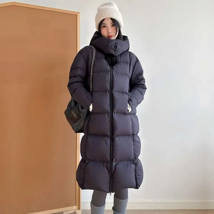 云朵泡芙棉服女2025新款冬季韩版宽松时尚加厚中长款外套