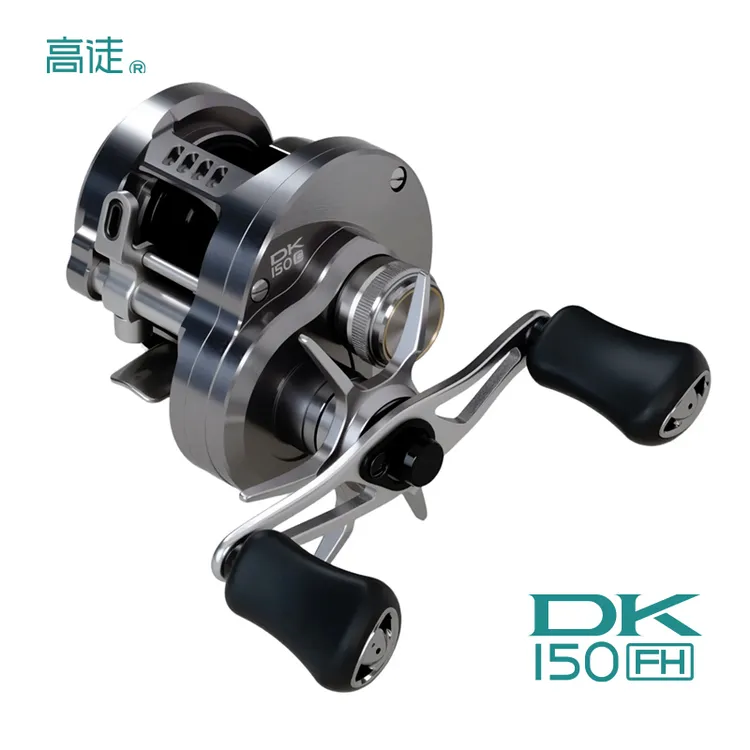 高徒DK150泛用远投可海水路亚全金属一体框架高强度海钓微物鼓轮