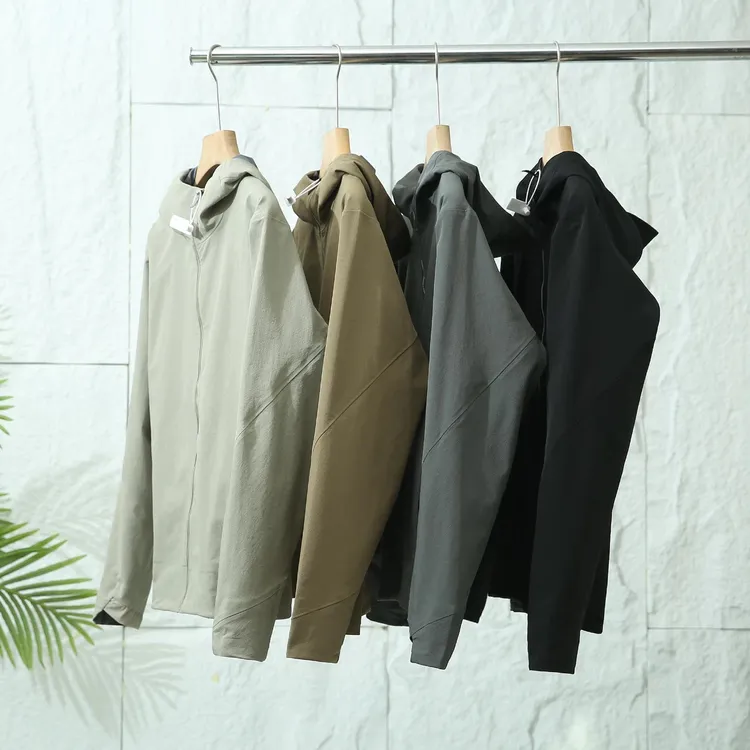 【夹克4288】轻薄春季高端都市情侣商务休闲潮流夹克透气男士春季