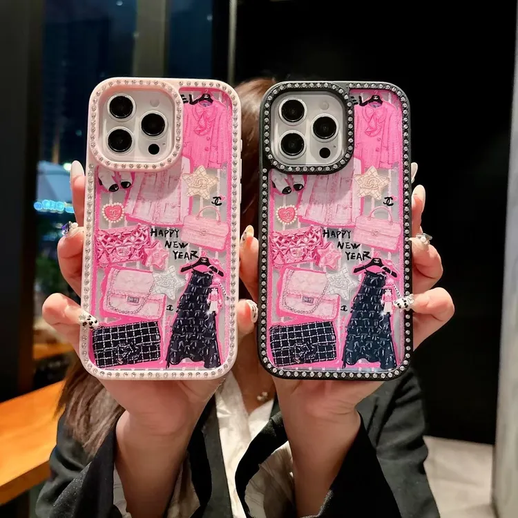 高级感超薄手感适用苹果max151413全包防摔iphone15手机壳可爱
