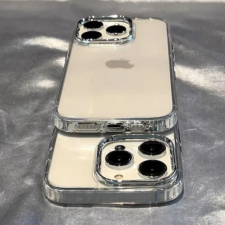 闪度侠轻奢高级金属框适用苹果16promax手机壳华为P70vivoppo小米