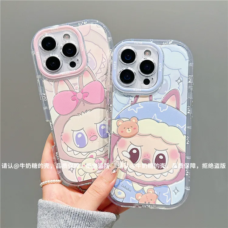 泡芙羽纱适用苹果16/iPhone/华为荣耀/OPPO/VIVO/小米/手机壳爆款