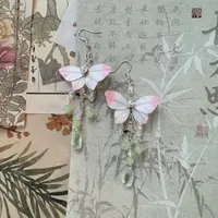 大麦吖古风发饰汉服绒花发簪 手工制作默认微瑕 