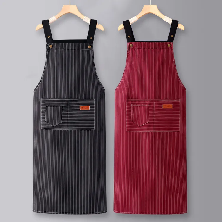 围裙防水防油家用厨房2025新款网红男士餐饮专用大码工作服定 制