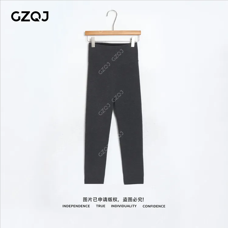 老琴私服  来自北纬37°黄金长绒棉加绒加厚保暖打底裤女冬款 0107