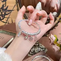 999招财福盘缠手镯女款简约百搭时尚设计情人节送女朋友