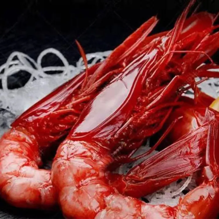 超大红魔虾刺身新鲜海虾鲜活速冻非莫桑比克西班牙红魔虾尾虾仁