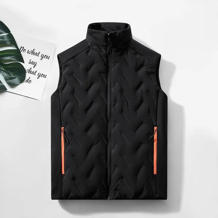 【奥莱折扣】保暖爆款马甲同款训练服加热男款运动加热奶白马甲