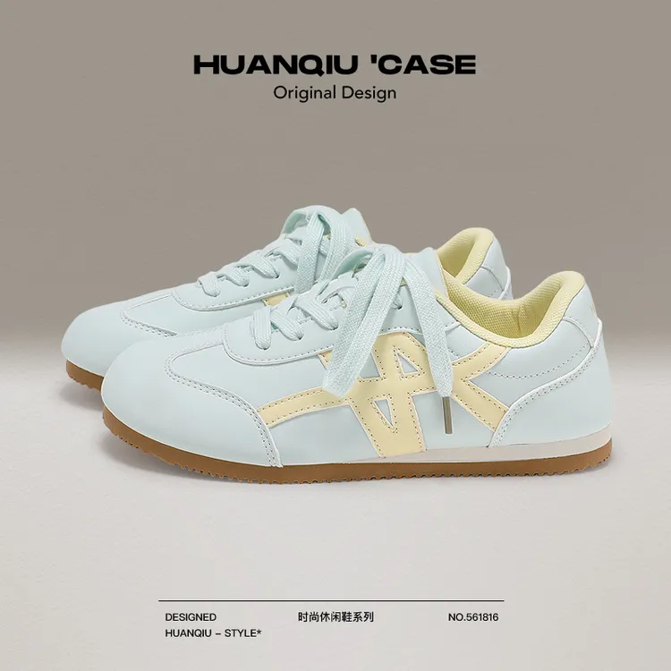 环球百搭德训鞋女2025秋季新款休闲防滑运动板鞋单鞋阿甘鞋潮