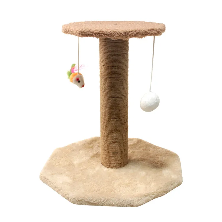 剑麻柱吊饰款猫爬架猫抓板小型猫玩具简约直供