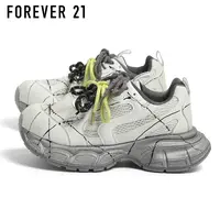 F21时尚老爹鞋女25年新款增高显瘦百搭个性秋季厚底休闲鞋