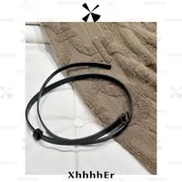辛儿/小个子高端轻奢新款气质时尚百搭黑色腰带PD1001
