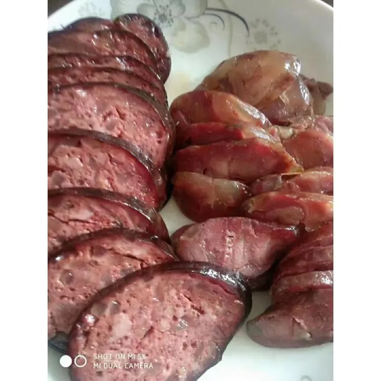 云南大理猪肉豆腐血肠，煮， 蒸，油炸、炒菜、火锅、烧烤、回锅。