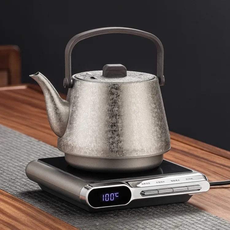 2025新款高端烧水壶全自动底部上水煮水壶功夫茶具泡茶专用提梁壶
