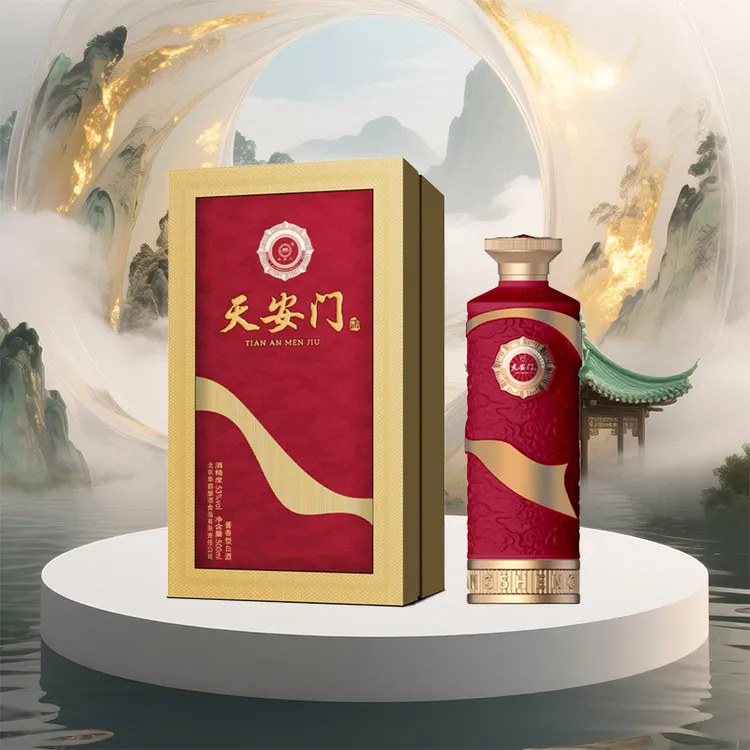 天安门华表酒酱香型白酒53度500ml*1瓶53%Vol