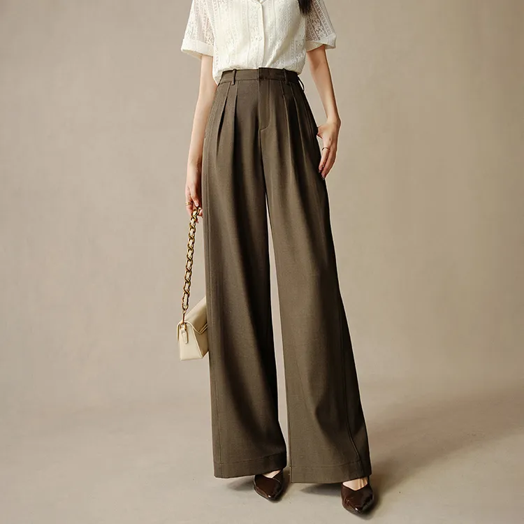 【新品】2025裤子阔腿裤女24120947