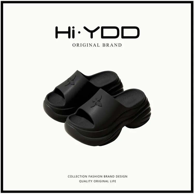 YDD•「8CM」增高拖鞋女夏季外穿凉鞋海沙滩鞋凉拖鞋户外 