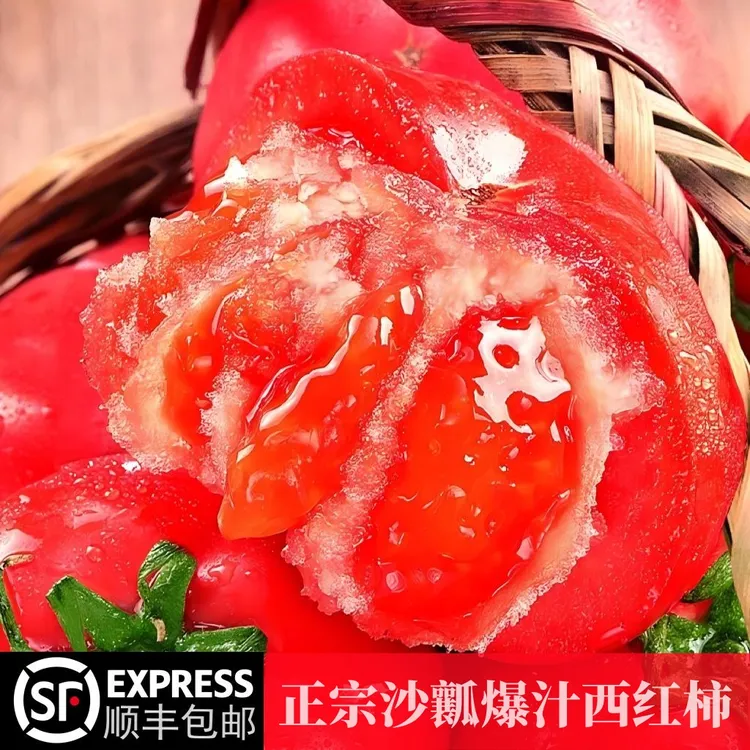 顺丰包邮｜普罗旺斯水果西红柿农家自种酸甜爆汁草莓溏心沙瓤番茄