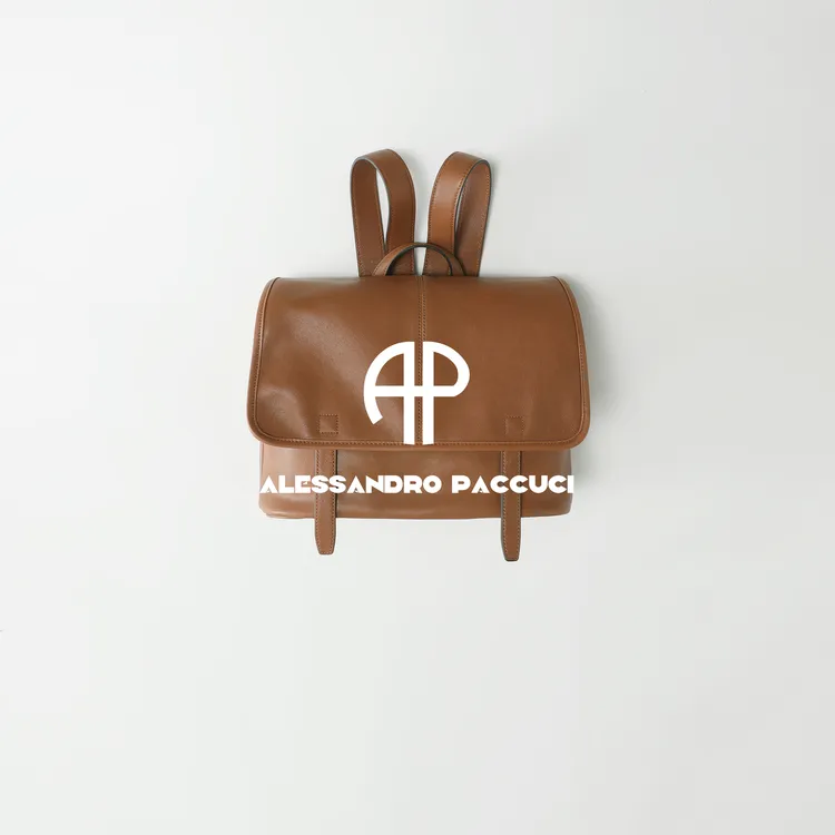 AP洛哥53108BS植鞣羊皮分层设计可调节长度时尚百搭双肩包