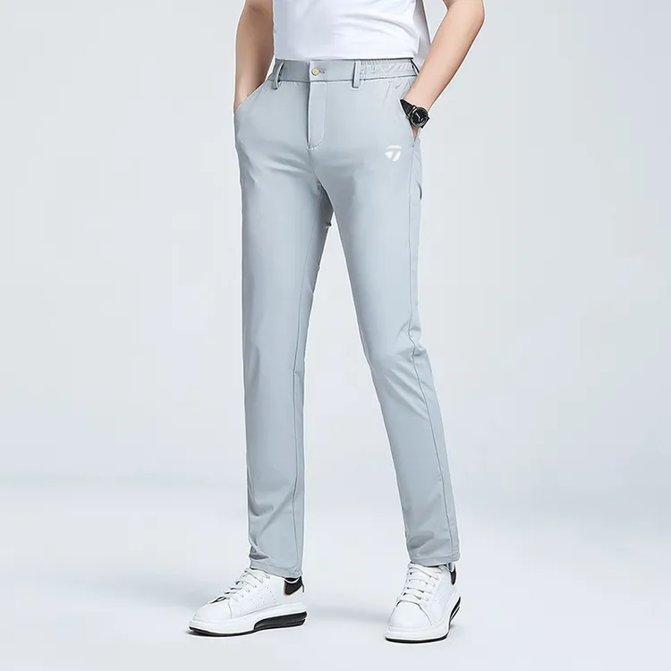 BEPERLUSE/比珀卢男士瑟夏季冰丝速干裤透气弹力高尔夫运动休闲裤