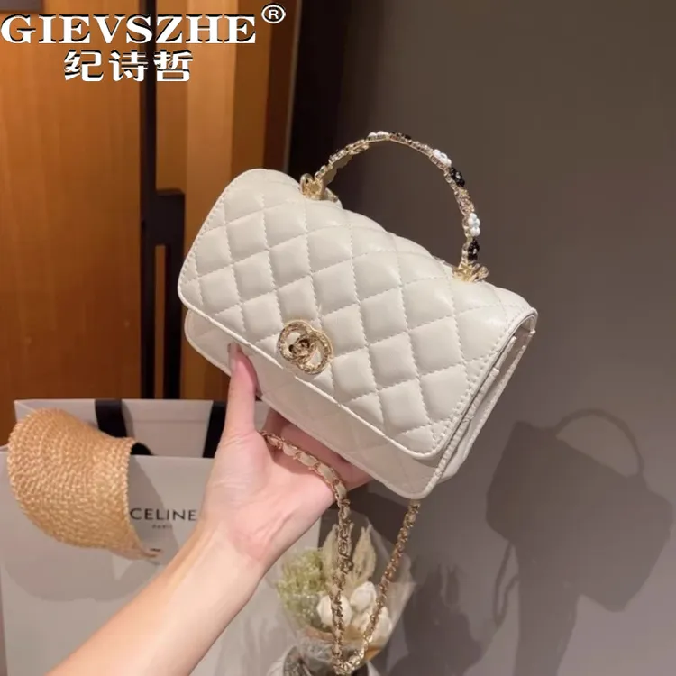 纪诗哲包包女包单肩包高级感手提链条包送女友老婆七夕情人节礼物