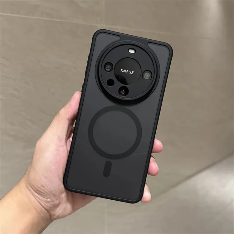 适用华为Mate70pro磁吸手机壳肤感磨砂高级感mate60pro精孔防摔壳