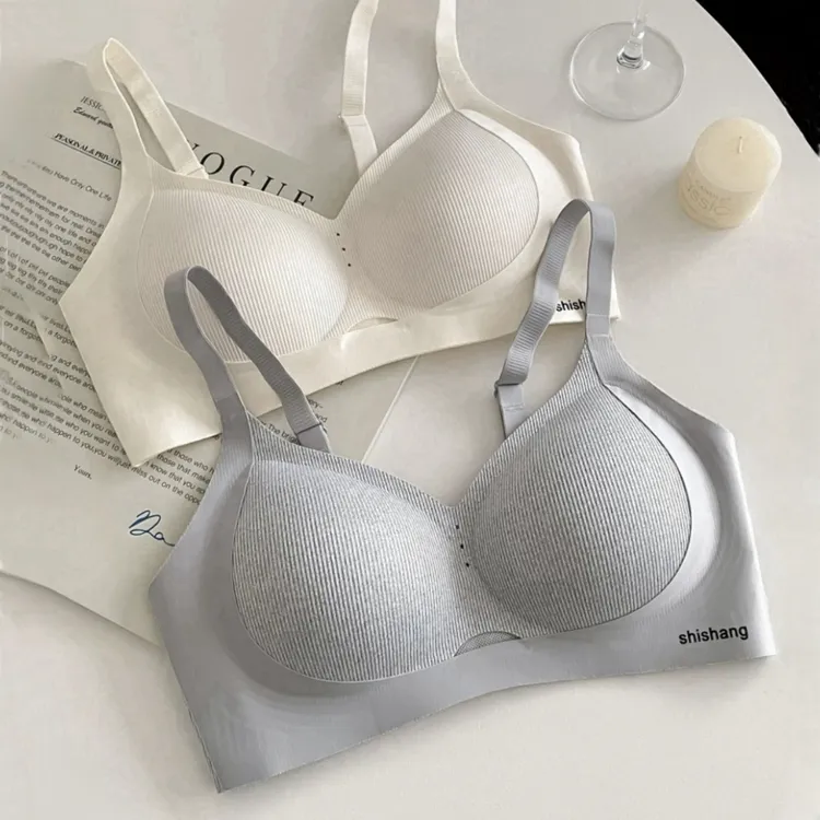 原版软支撑内衣女小胸聚拢固定杯胸罩收副乳防下垂舒适无痕文胸罩