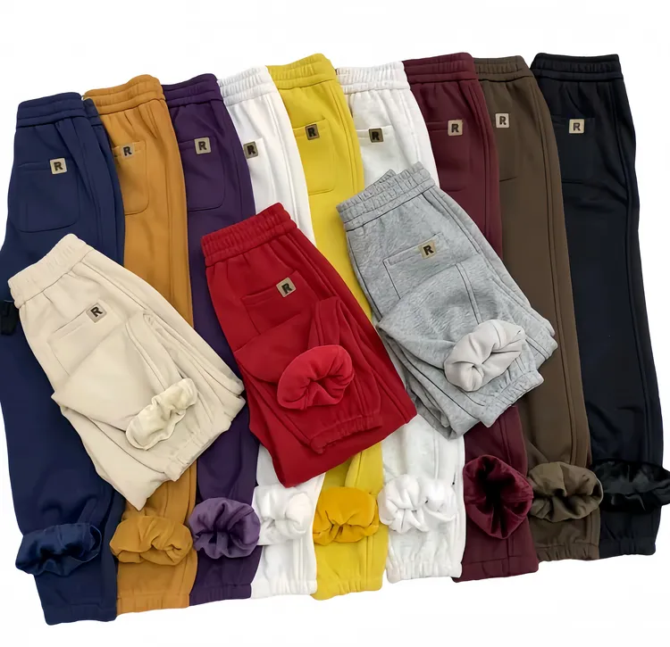 2025秋冬加绒加厚高腰高弹时尚百搭休闲裤