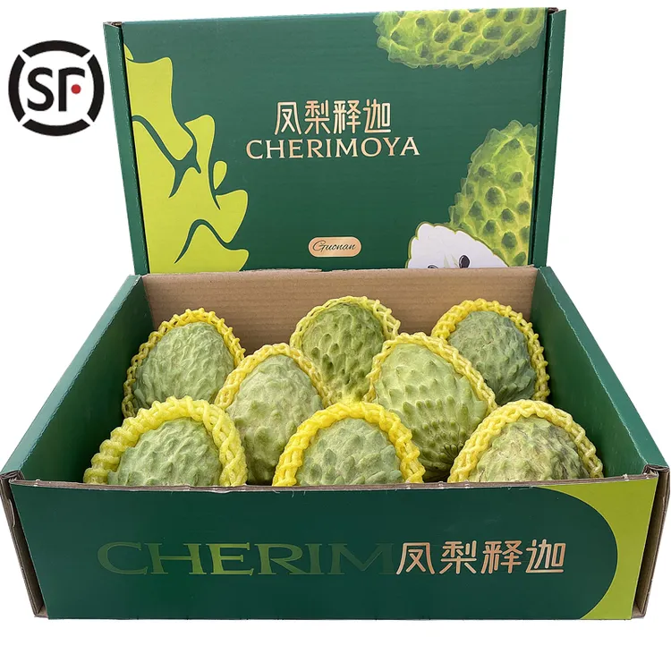 【顺丰+礼盒】冰淇淋释迦果现货口感软糯果园直发凤梨牛奶超甜