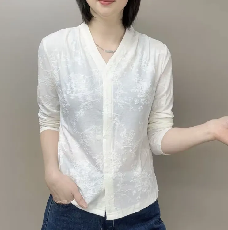 魅力风 秋季V领时尚休闲百搭新款～