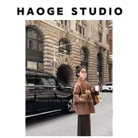 浩哥严选●缪斯大衣HGQ5WT3195A羊毛外套预（送同色系围巾）