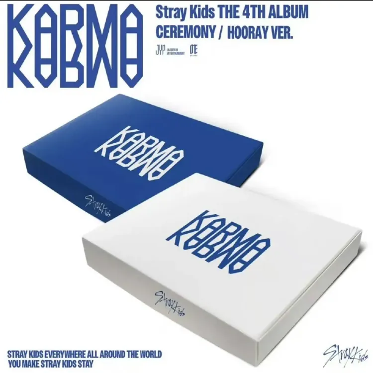 【国现】straykids 迷 新专正规四辑 karma 专辑合集