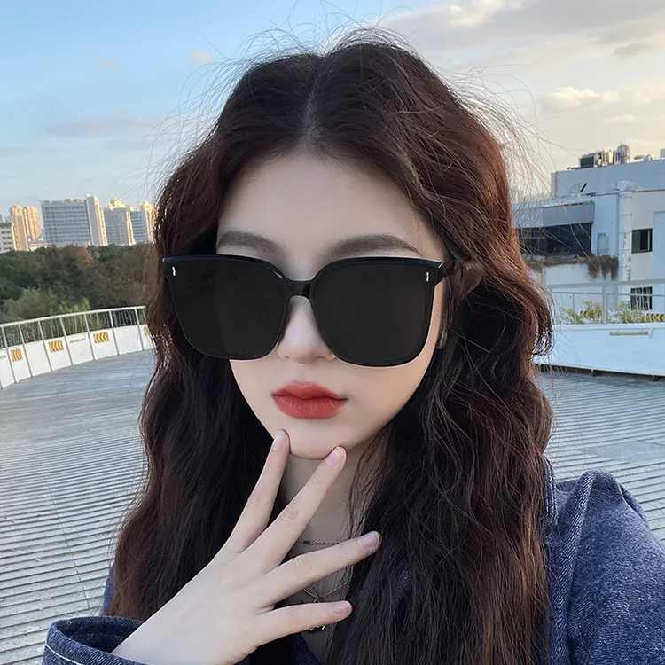 气质镜女款新款高级感开车偏光防紫外线太阳眼镜潮圆脸大脸显瘦
